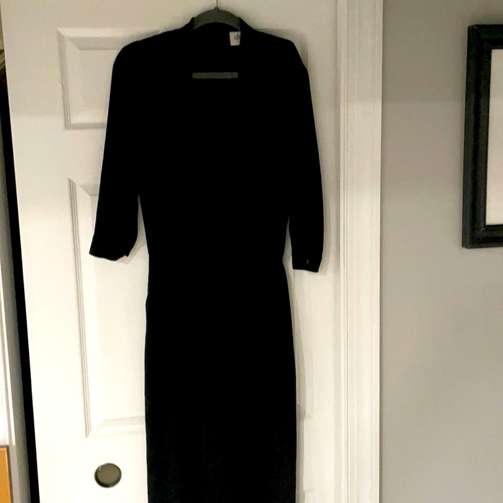Chic Cabi Black Long-sleeve Jumpsuit